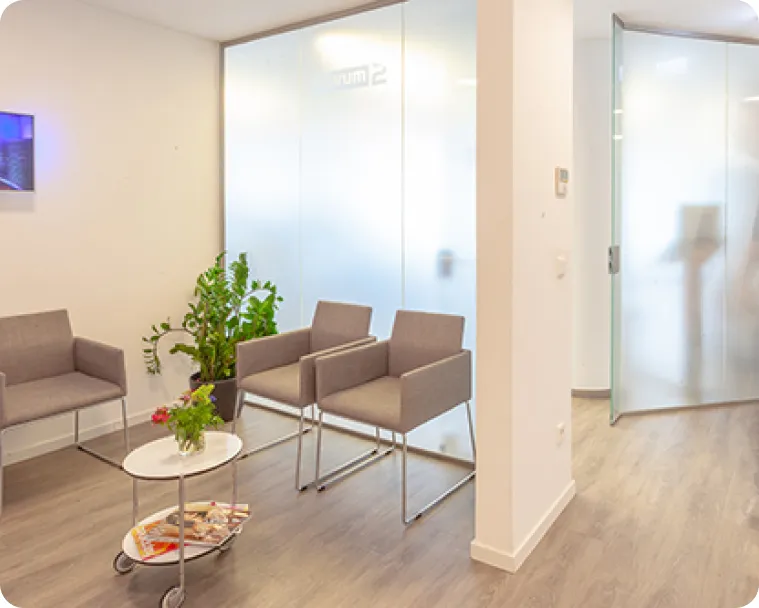 Wartezimmer bei Novum2 Köln