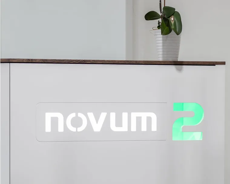Empfangsbereich bei Novum2 Köln