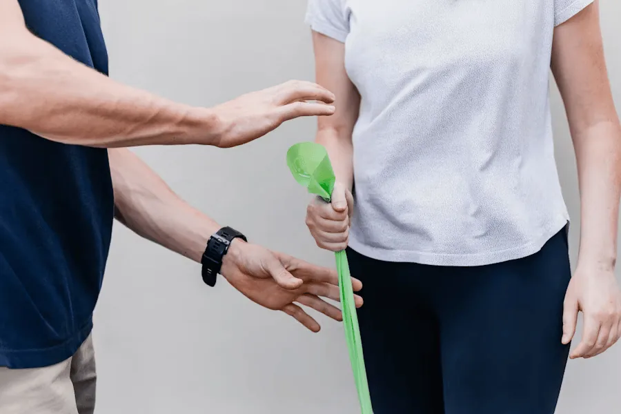 Physiotherapie zur Behandlung von Arthrose.