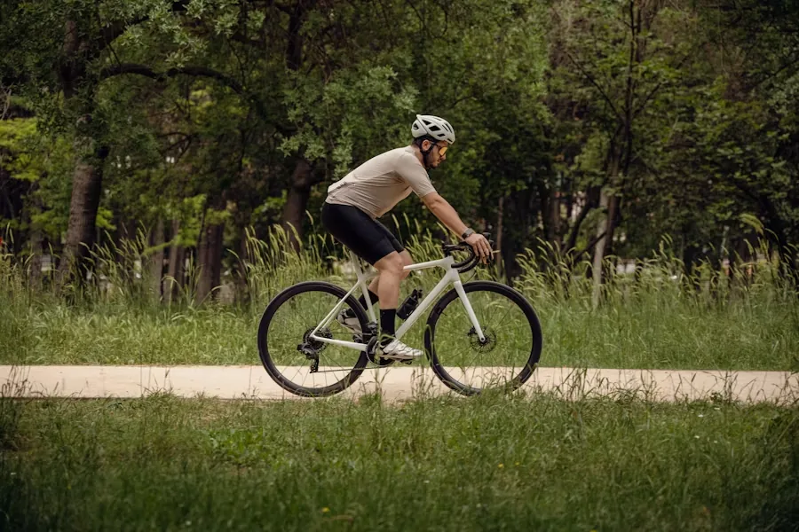 Fahrradfahren gegen Bewegungsmangel, für Bewegungsförderung.