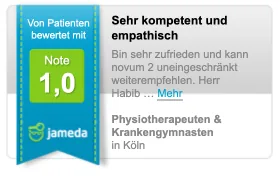 NOVUM2 auf jameda – von Patienten bewertet mit Note 1,0 (Stand: 09/2026)